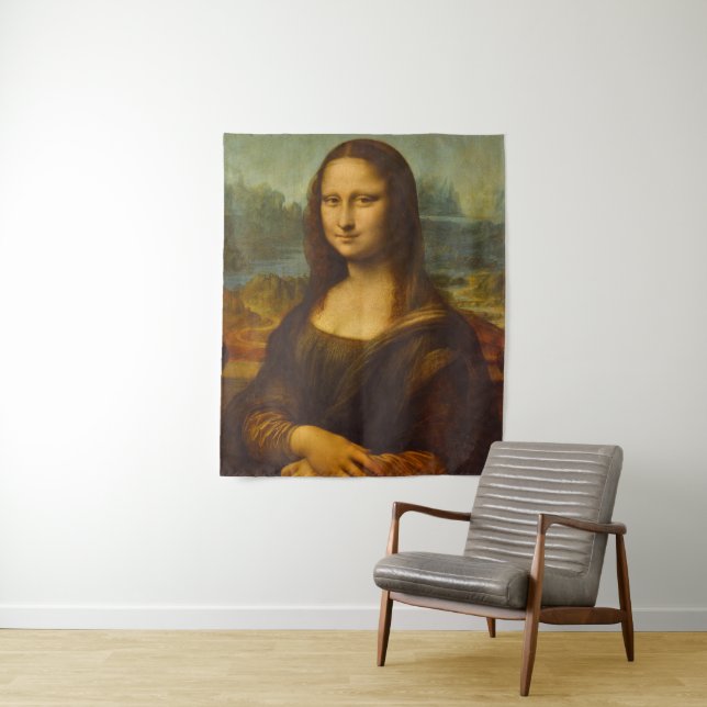 Mona Lisa, La Joconde, 1503 by Leonardo da Vinci Tapestry (In Situ)