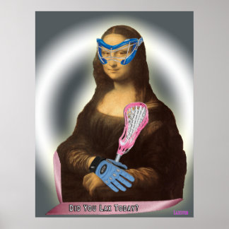Mona Lisa Laxster Poster