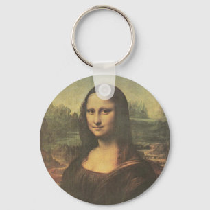 Mona Lisa Leonardo da Vinci Fine Art Keychain