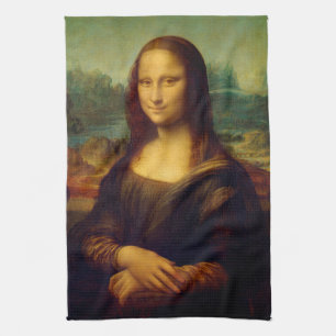 Mona Lisa Leonardo da Vinci Kitchen Towel