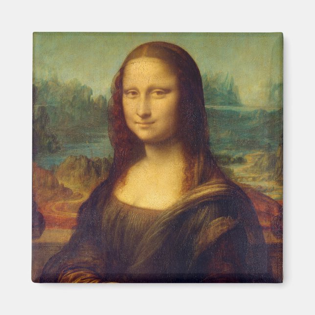 Mona Lisa - Leonardo da Vinci Magnet (Front)