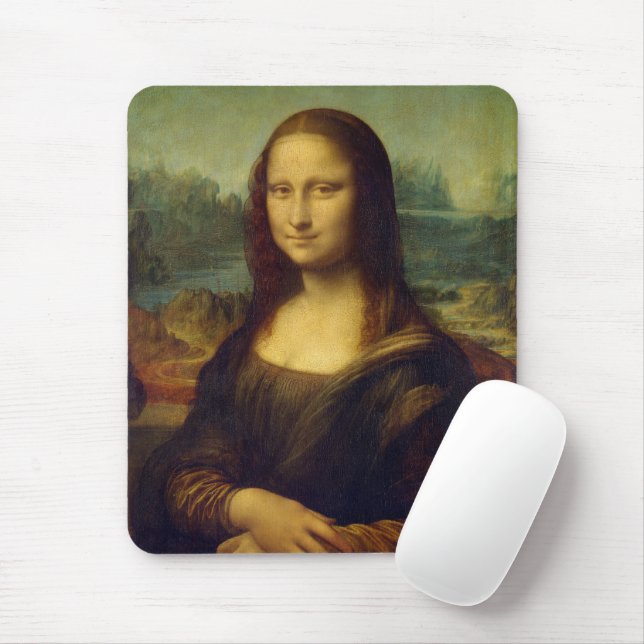 Mona Lisa | Leonardo da Vinci Mouse Pad (With Mouse)
