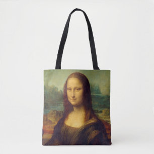 Mona Lisa, Leonardo da Vinci Tote Bag