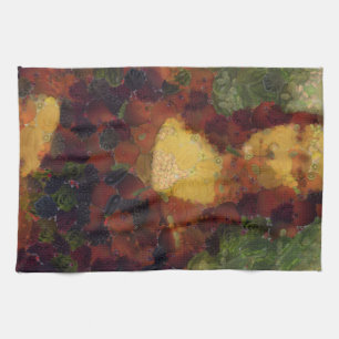 Mona Lisa Lettuce Fine Art Vegan Spoof  Kitchen Towel