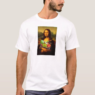 Mona Lisa Loves Vegetables T-Shirt