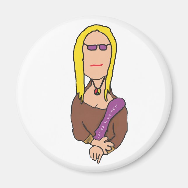 Mona Lisa Magnet (Front)
