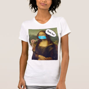 Mona Lisa masked T-Shirt