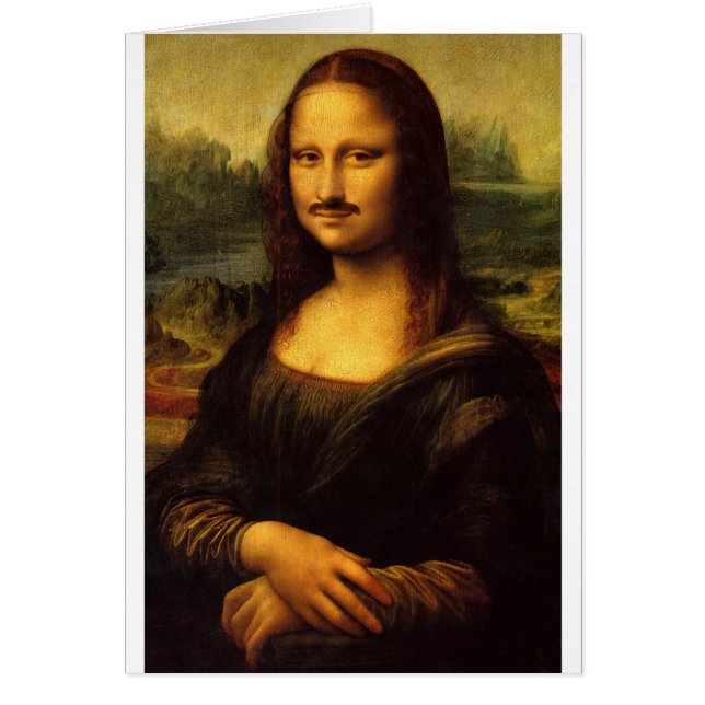 mona lisa moustache (Devant)