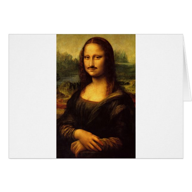 mona lisa moustache (Front Horizontal)