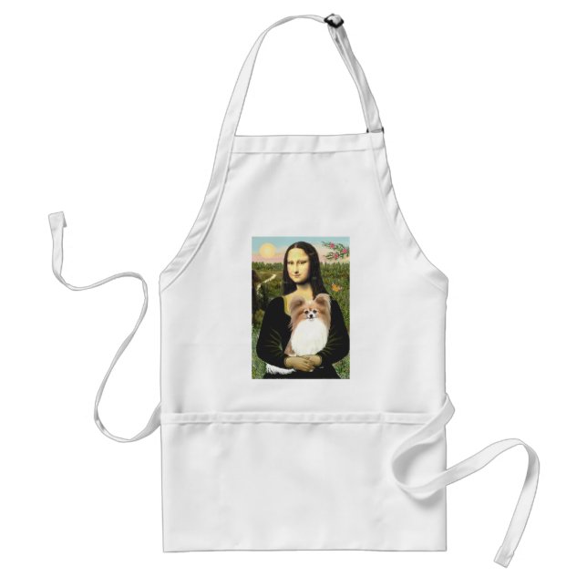 Mona Lisa - Papillon 4 Standard Apron (Front)