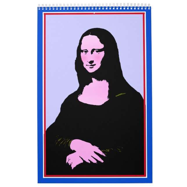 Mona Lisa Pop Art  Calendar (Cover)