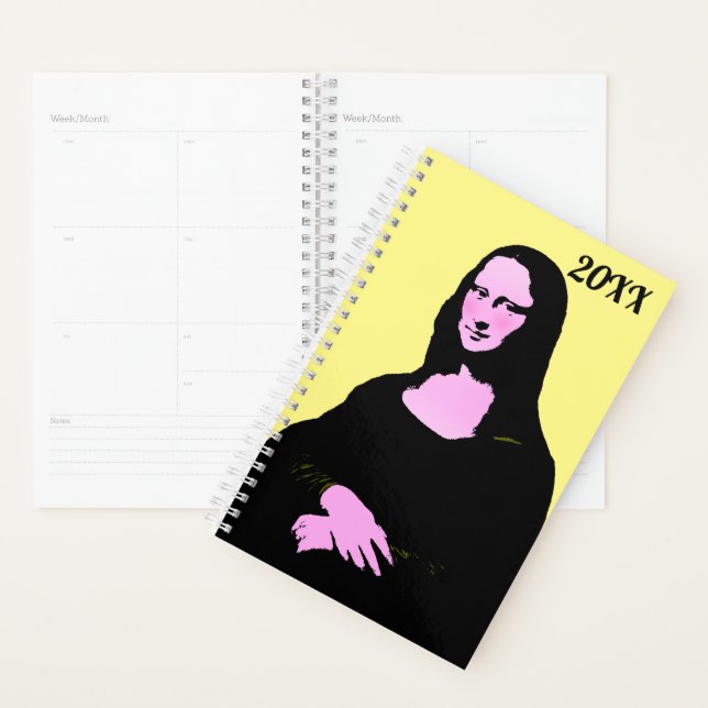 Mona Lisa Pop Art  Planner (Display)