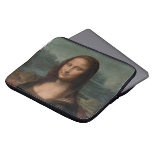 Mona Lisa Portrait Laptop Sleeve