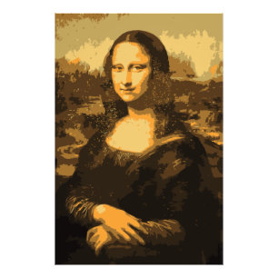 Mona Lisa Portrait  Photo Print