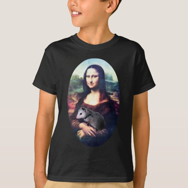 Mona Lisa Possum T-Shirt (Front)