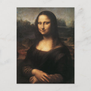 Mona Lisa Postcard