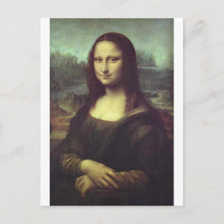 Mona Lisa Postcard