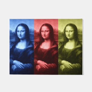 Mona Lisa Primary Colours Doormat