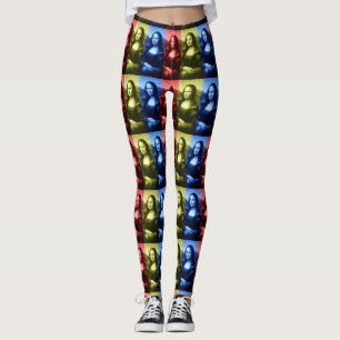 Mona Lisa Primary Colours Leggings