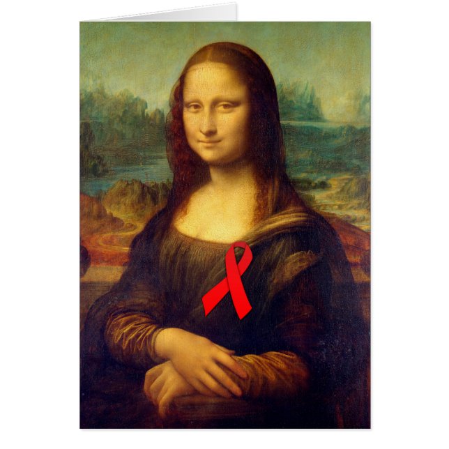 Mona Lisa Red Ribbon (Front)