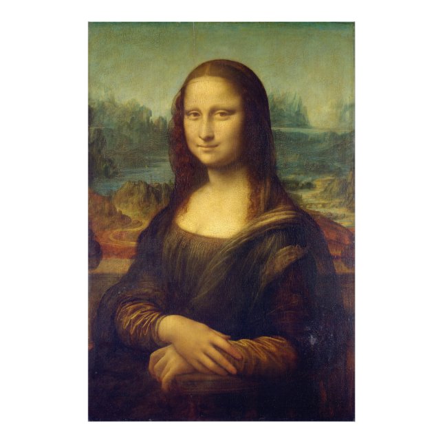 Mona Lisa Reproduction Print - Da Vinci Print (Front)