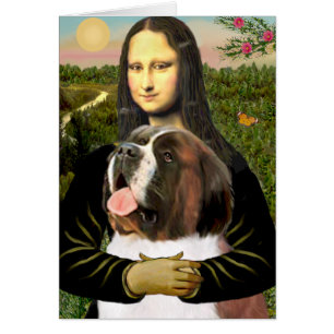 Mona Lisa - Saint Bernard