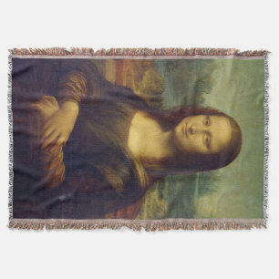 Mona Lisa Throw Blanket