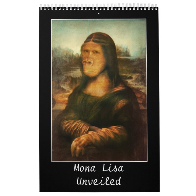 Mona Lisa Unveiled Calendar (Cover)