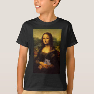 Mona Lisa With Hamster T-Shirt