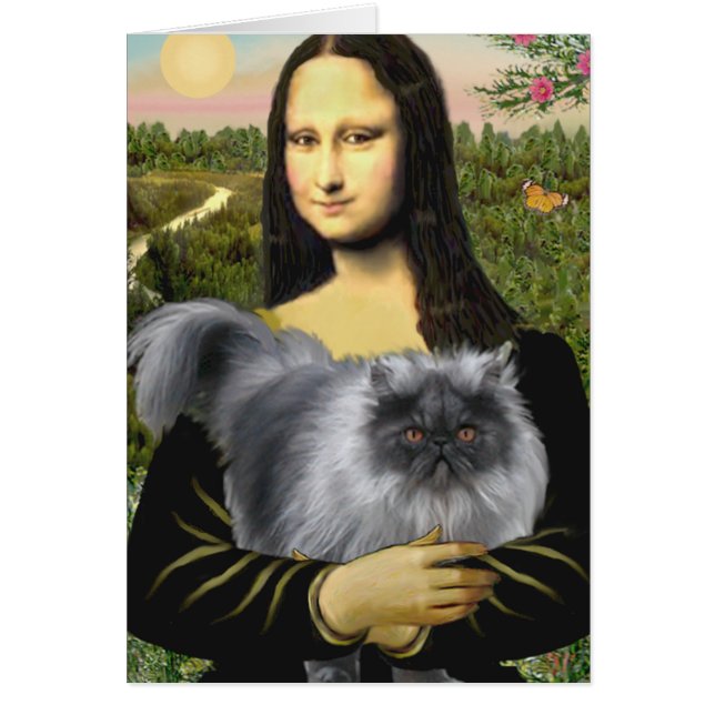 Mona Lisa's Blue Smoke Persian (Front)