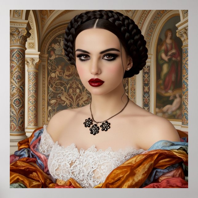 Mona Lisa's sister Poster (Front)