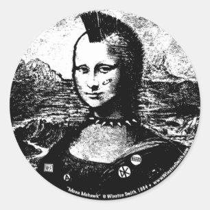Mona Mohawk Sticker