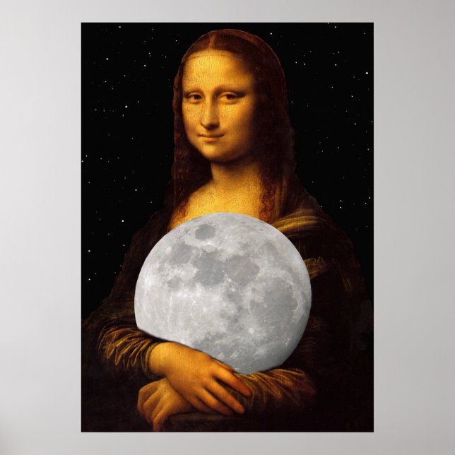 Mona Moona Lisa Poster (Front)