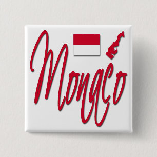 Monaco 2 Inch Square Button