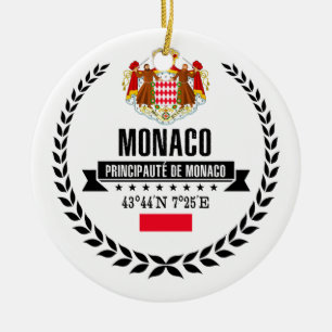 Monaco Ceramic Ornament