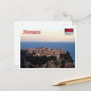 Monaco - City - Panorama - Postcard