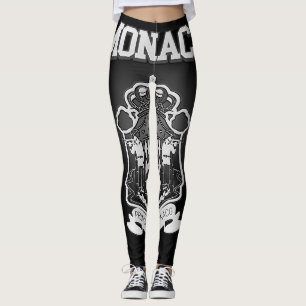 Monaco Coat of Arms Leggings