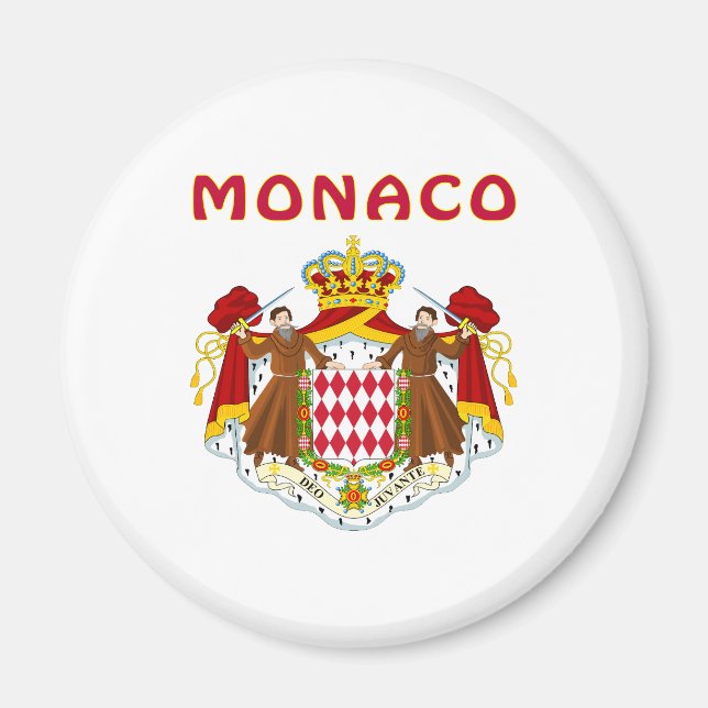 MONACO Coat Of Arms Magnet (Front)