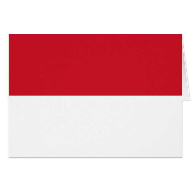 Monaco Flag (Front Horizontal)