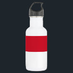 Monaco Flag 532 Ml Water Bottle<br><div class="desc">Patriotic flag of Monaco.</div>