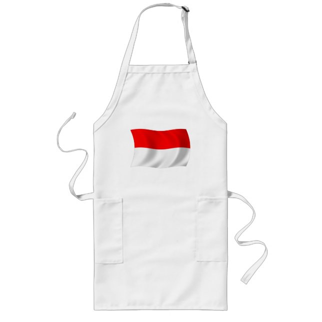 Monaco Flag Apron (Front)