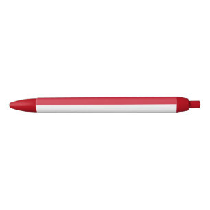 Monaco Flag Black Ink Pen