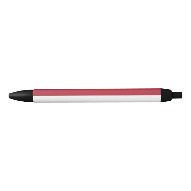 Monaco flag black ink pen (Front)