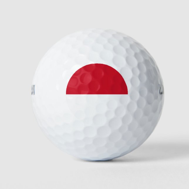 Monaco Flag Golf Balls (Front)