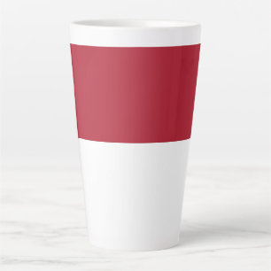 Monaco flag latte mug