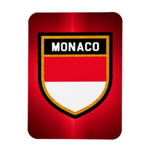Monaco Flag Magnet