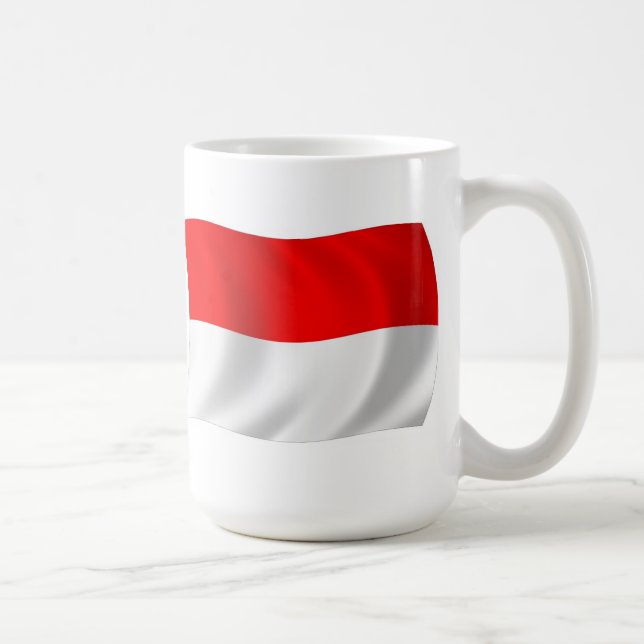 Monaco Flag Mug (Right)