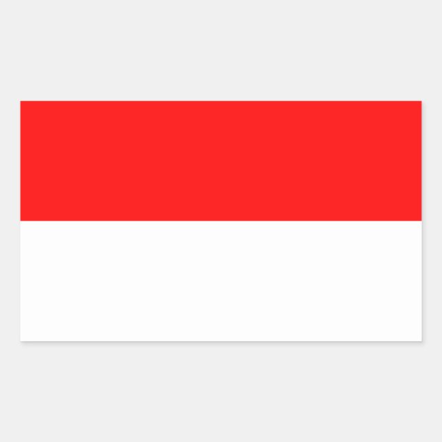 Monaco flag sticker (Front)