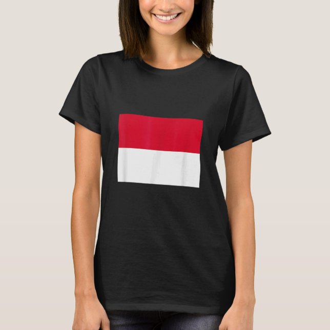 Monaco flag T-Shirt (Front)