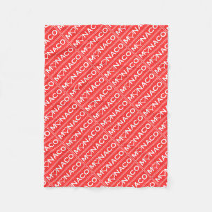 monaco fleece blanket